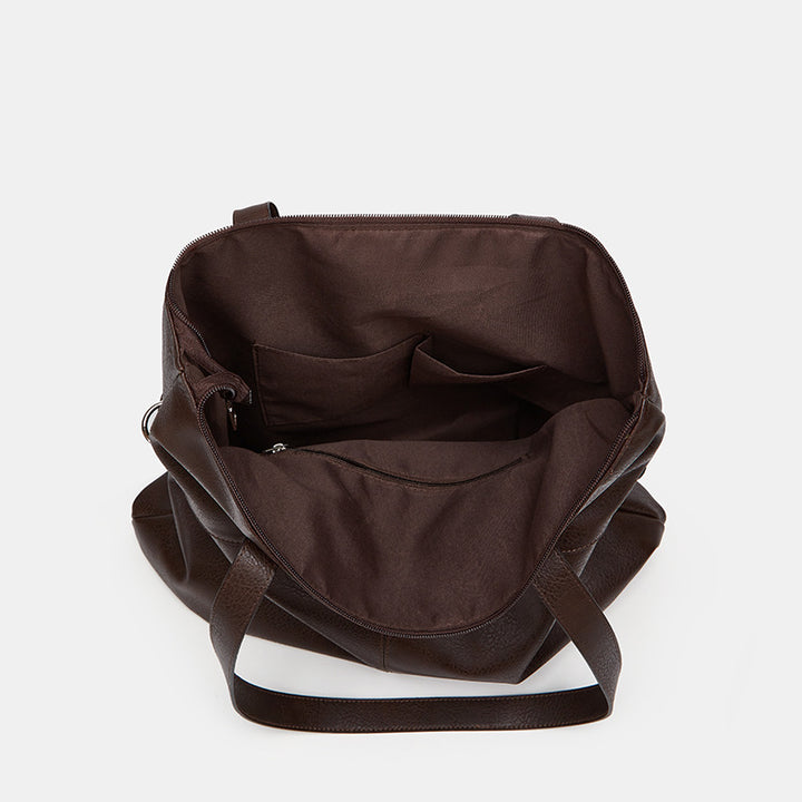 Damen Tragetasche mit eleganter Struktur und praktischem Außenfach Nord Taschen