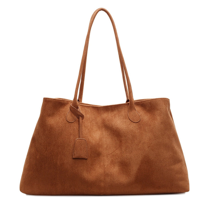Damen elegante Shopper-Tasche aus hochwertigem Wildleder Nord Taschen