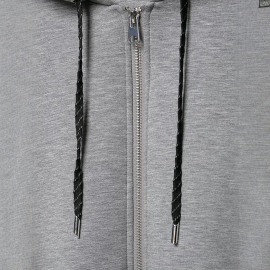 Damen Cropped Kapuzenjacke mit Reißverschluss, Ballonärmeln und elastischem Saum Nord Taschen