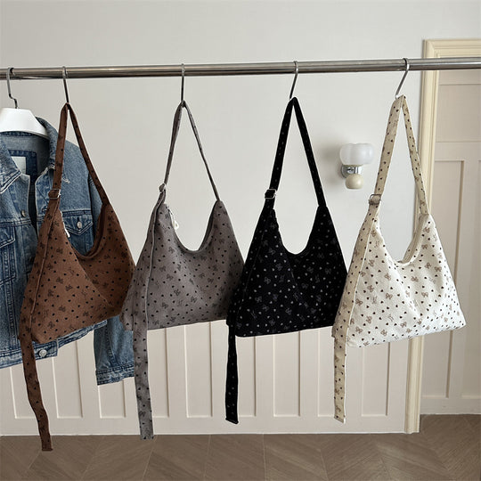 Damen lässige Umhängetasche mit verspieltem Blumendesign Nord Taschen