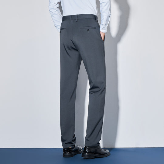 Herren Elegante Business-Hose mit geradem Schnitt und elastischem Bund Nord Taschen
