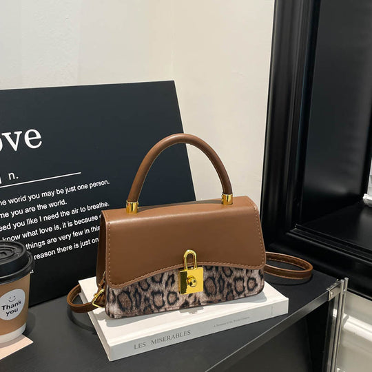 Damen elegante Umhängetasche mit animalistischem Design und hochwertigem Leder Nord Taschen