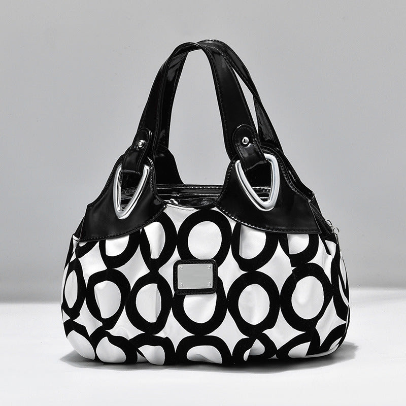 Damen modische Handtasche mit floralem Design Nord Taschen
