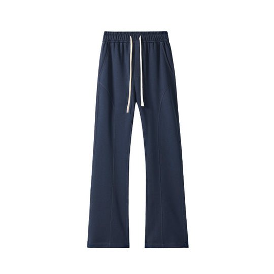 Herren Oversize‑Sweathose im Baggy‑Cut mit Tunnelzug und dekorativen Nähten Nord Taschen