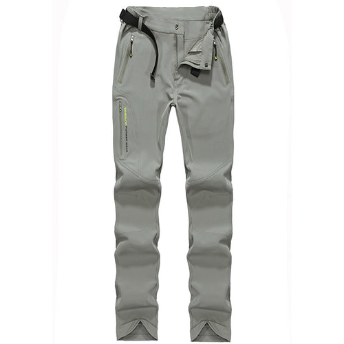 Damen Stretch-Softshell Outdoorhose mit vorgeformten Knien, verstellbarem Bund und Reißverschlusstaschen Nord Taschen