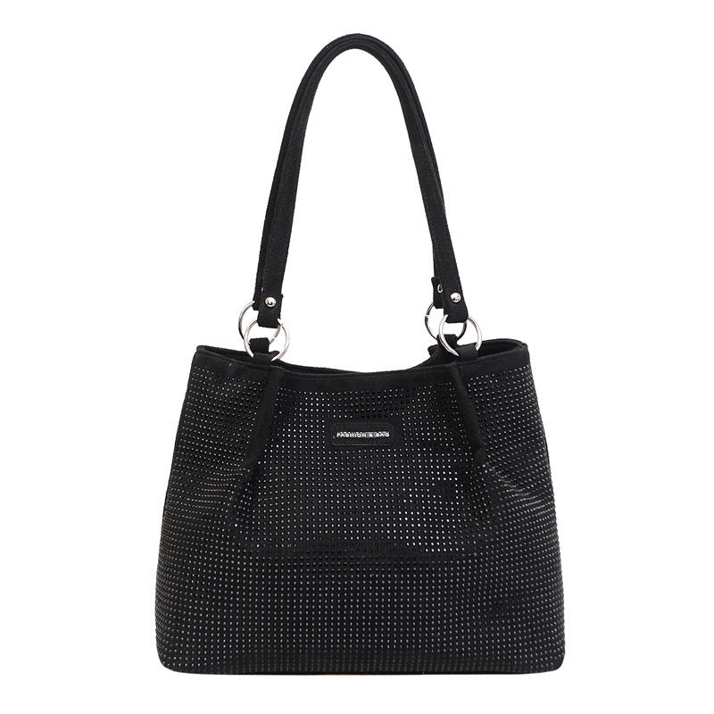Damen elegante Handtasche mit funkelndem Strass Nord Taschen