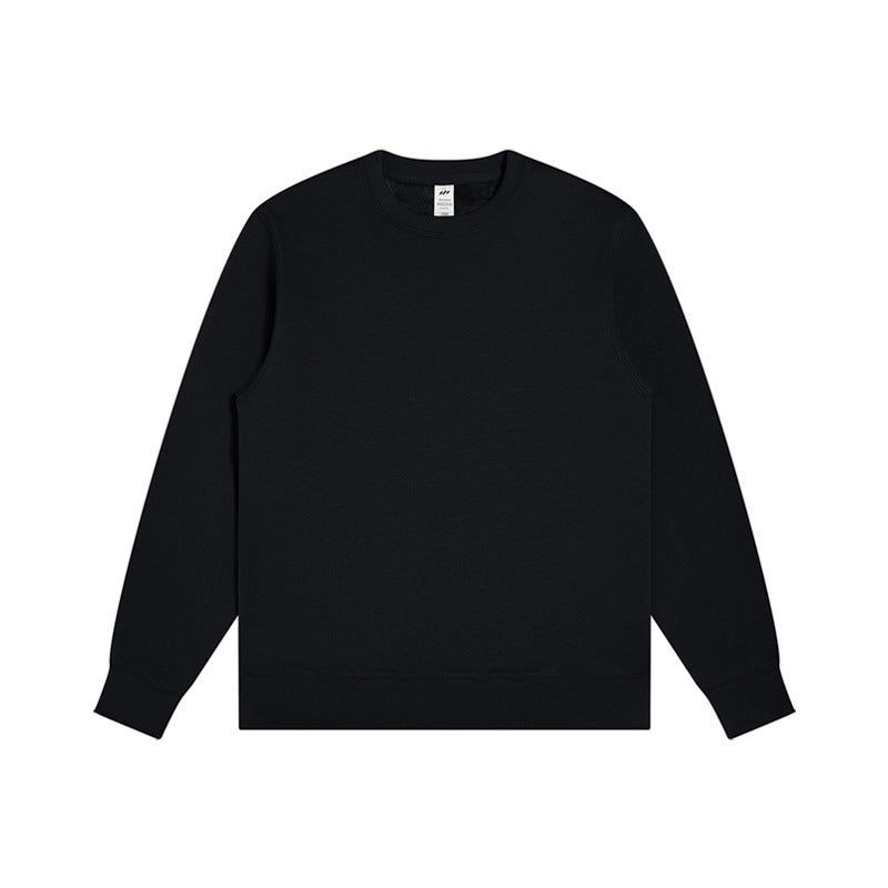 Unisex Minimalistisches Baumwoll-Sweatshirt mit Rundhals, Rippbündchen & Relaxed Fit Nord Taschen