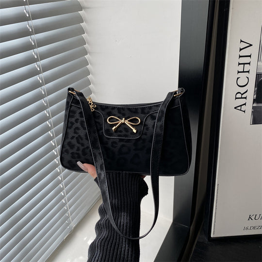 Damen Umhängetasche mit elegantem Leopardenmuster Nord Taschen