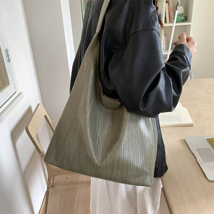 Damen Hobo-Tasche mit strukturiertem Obermaterial Nord Taschen
