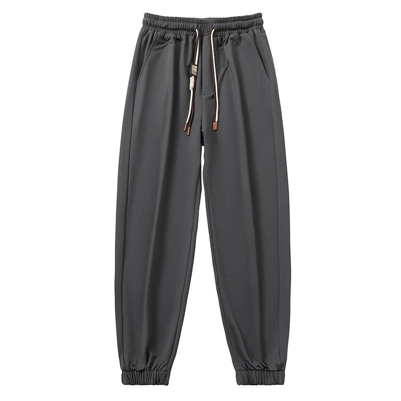 Herren Komfort-Jogginghose mit nachhaltigem Interlock-Stretch, verdeckten Eingrifftaschen & elastischen Knöchelbündchen Nord Taschen
