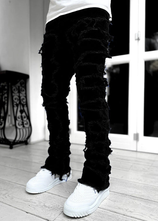 Herren lässige Ripped Jeans im modischen Schnitt