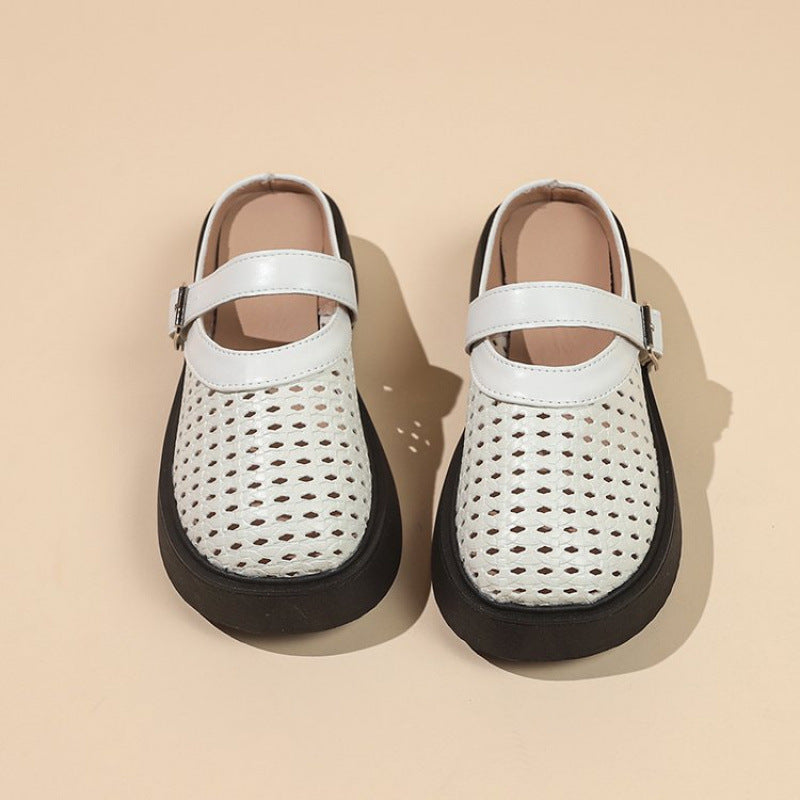 Damen Atmungsaktive Clogs mit verstellbarem Riemen