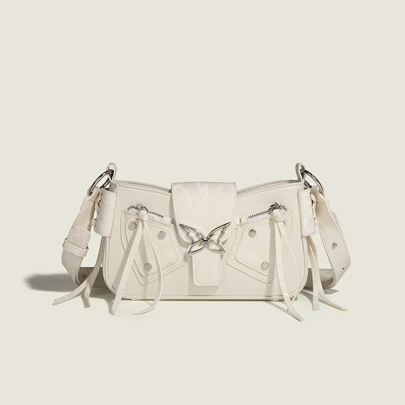 Damen Umhängetasche mit verspieltem Design und fransenbesetztem Detail Nord Taschen