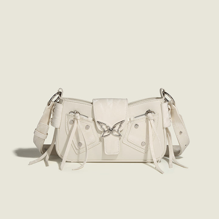 Damen Umhängetasche mit verspieltem Design und fransenbesetztem Detail Nord Taschen