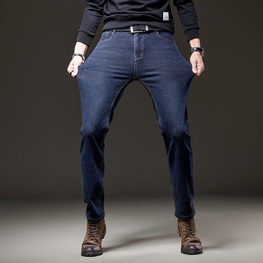 Herren Jeans im geraden Schnitt aus Stretch-Denim mit klassischem fünf‑Taschen‑Schnitt Nord Taschen
