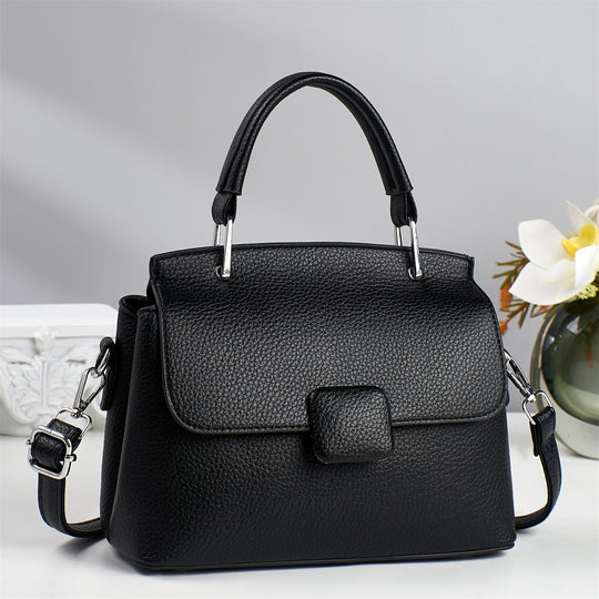 Damen elegante Handtasche mit strukturierter Oberfläche und abnehmbarem Schulterriemen Nord Taschen