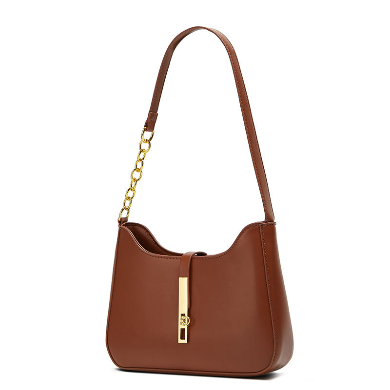 Damen Schultertasche mit elegantem Kettenverschluss und modernem Design Nord Taschen
