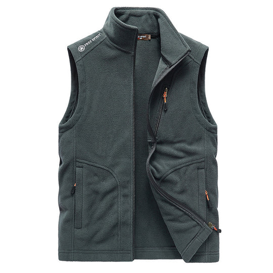 Herren Fleece Weste Nord Taschen