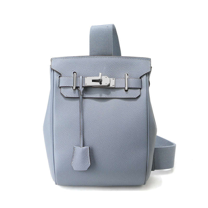 Damen Umhängetasche mit modernem Klappenverschluss und verstellbarem Schulterriemen Nord Taschen