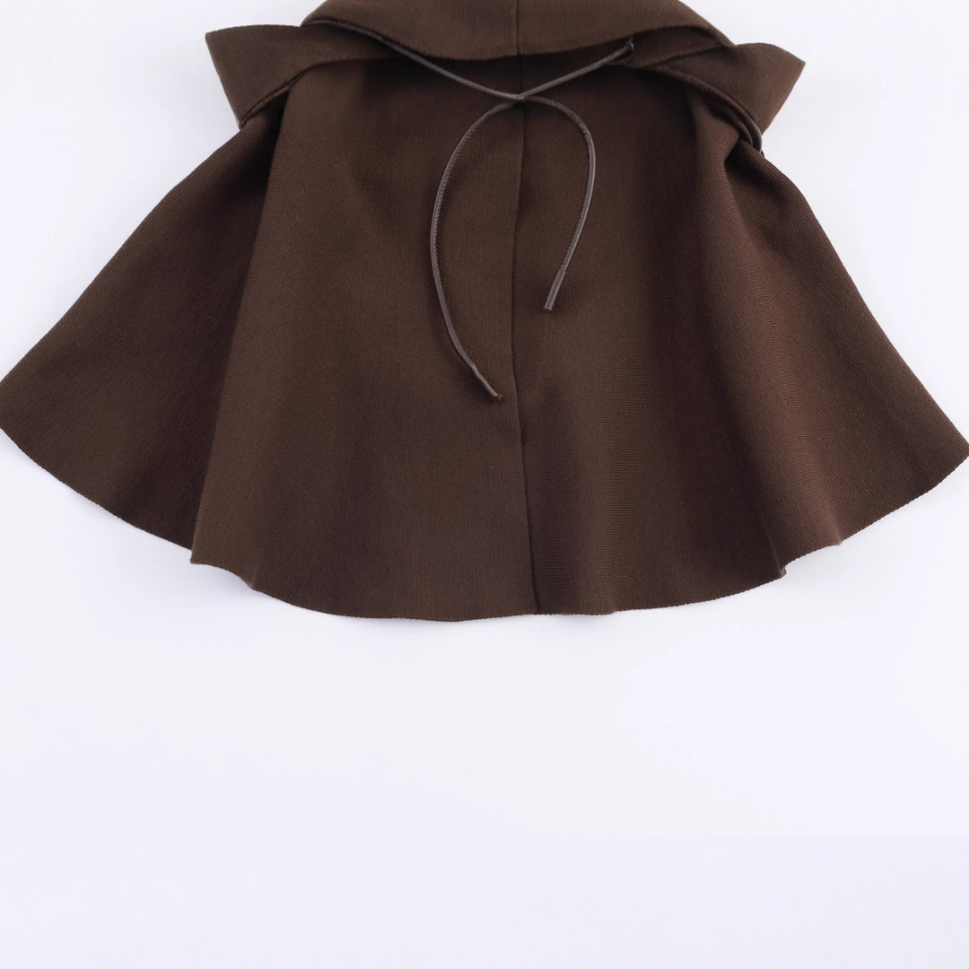 Damen 100+ Wickelcardigan mit Taillengürtel, Ballonärmeln und ausgestelltem Saum Nord Taschen