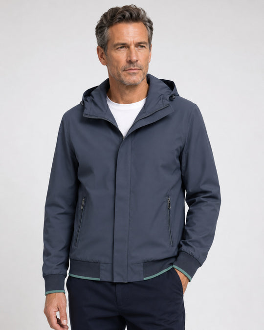 Herren Leichte Übergangsjacke mit Kapuze Nord Taschen