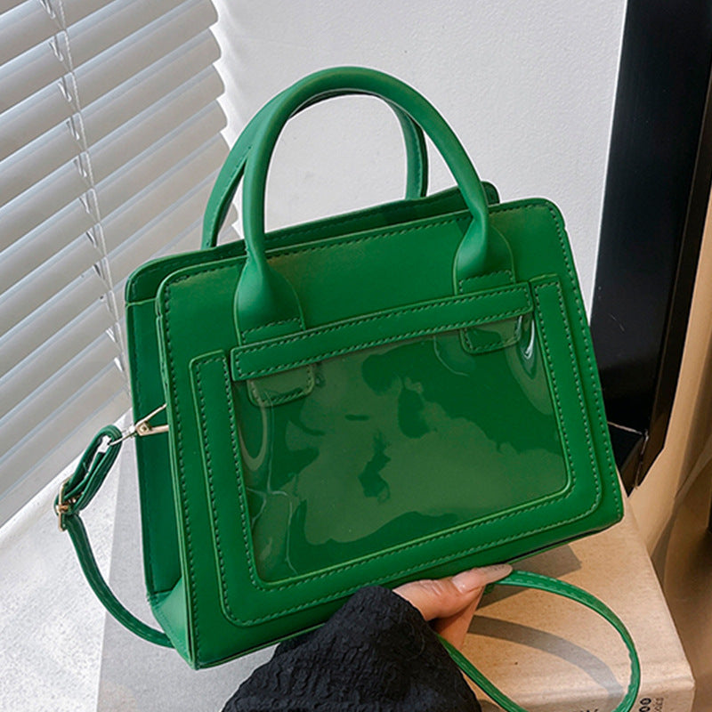 Damen Handtasche mit innovativem Transparentdesign und eleganten Akzenten Nord Taschen