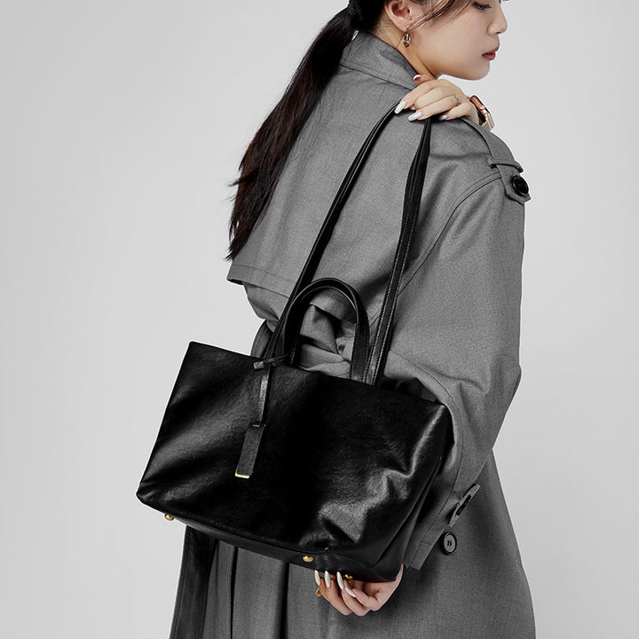 Damen elegante Shopper mit abnehmbaren Schulterriemen Nord Taschen