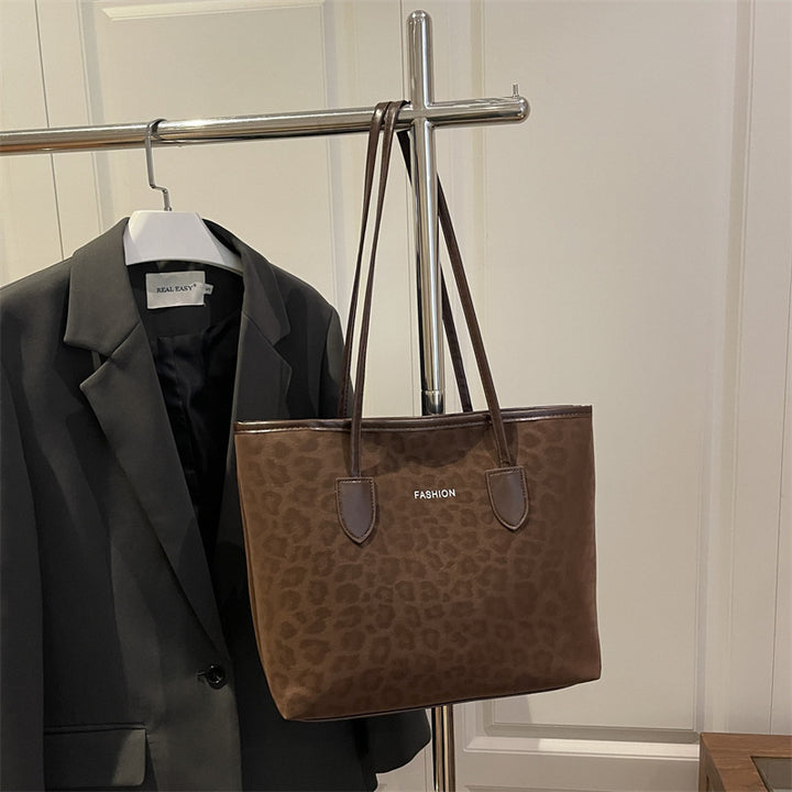 Damen elegante Tote-Bag mit modischem Leopardenmuster Nord Taschen