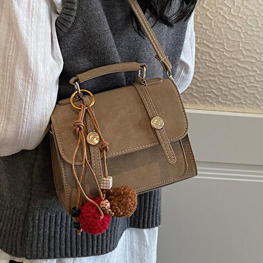 Damen Schultertasche im vintage-inspirierten Design Nord Taschen