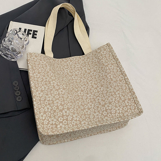 Damen Einkaufstasche aus strapazierfähigem Material mit floralem Design Nord Taschen