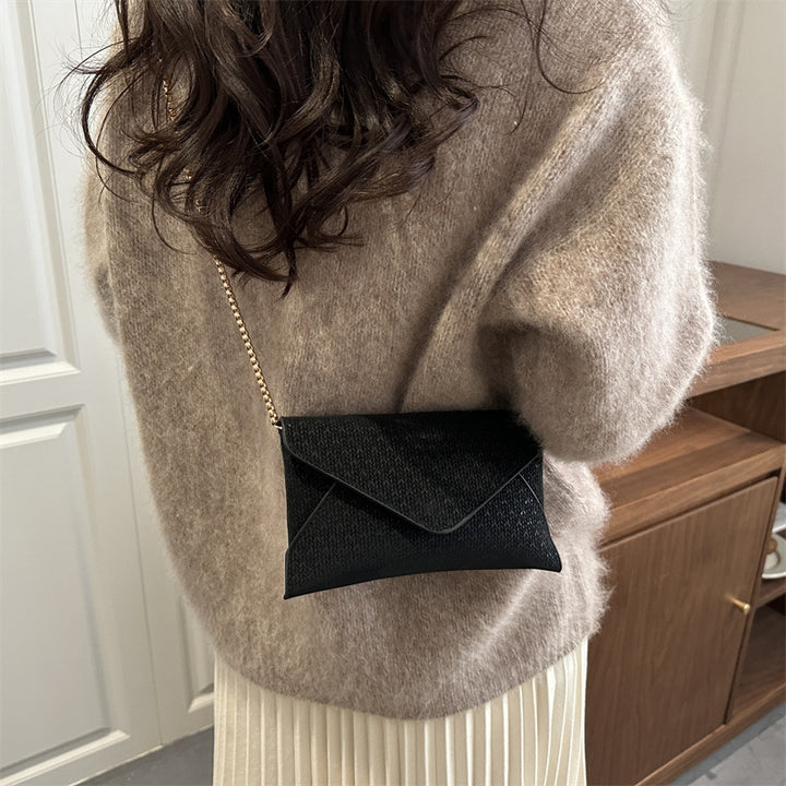 Damen Clutch mit schickem Umschlagverschluss Nord Taschen
