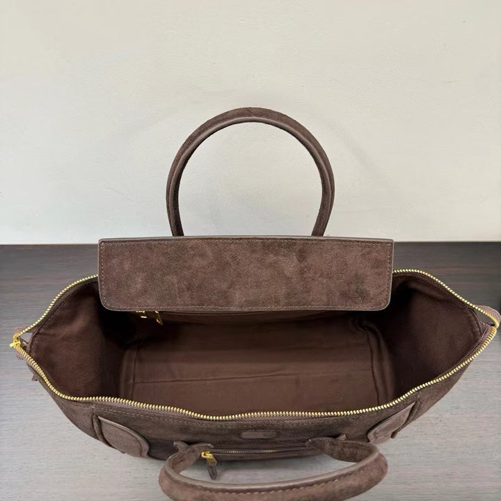Damen hochwertige Wildleder Handtasche Nord Taschen