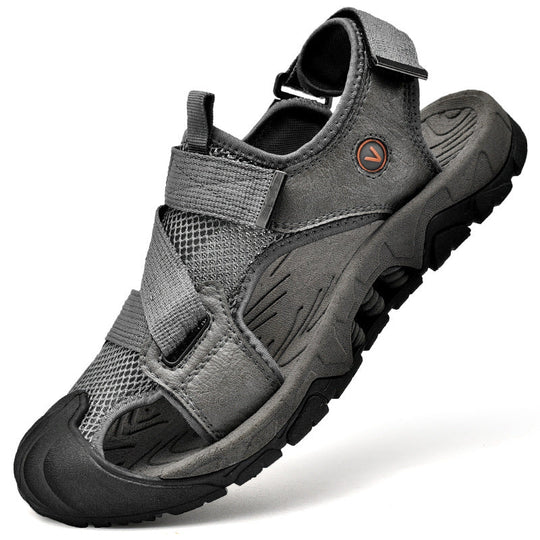 Herren Sportliche Outdoor-Sandalen mit rutschfester Sohle und individuell verstellbaren Riemen Nord Taschen
