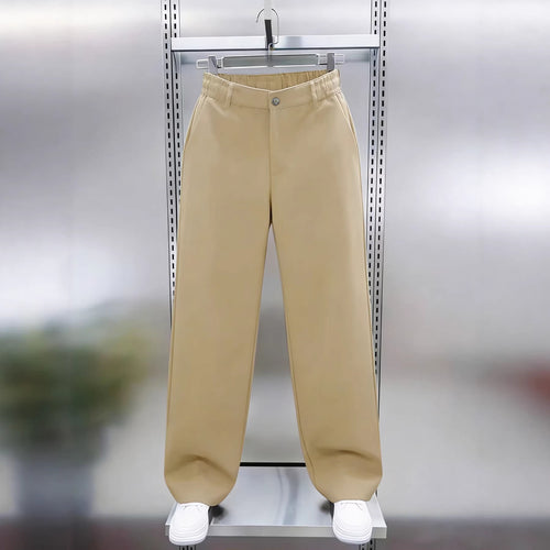 Herren weite Chinohose im Relaxed‑Fit mit elastischem Komfortbund und Seitentaschen Nord Taschen