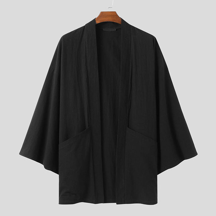Damen Kimono-Jacke mit modernen Schnitt und praktischen Taschen