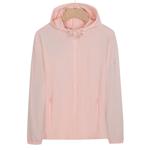 Unisex Leichte wind- und wasserabweisende Kapuzen‑Übergangsjacke mit durchgehendem Reißverschluss, Reißverschlusstaschen & elastischen Bündchen Nord Taschen