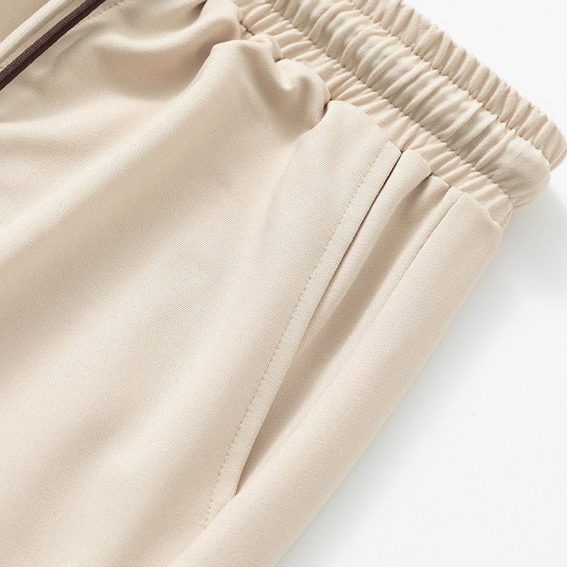 Herren Komfort-Jogginghose mit nachhaltigem Interlock-Stretch, verdeckten Eingrifftaschen & elastischen Knöchelbündchen Nord Taschen