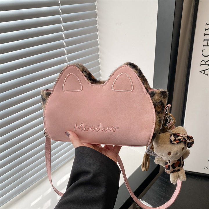 Damen Katzenohren Umhängetasche Nord Taschen
