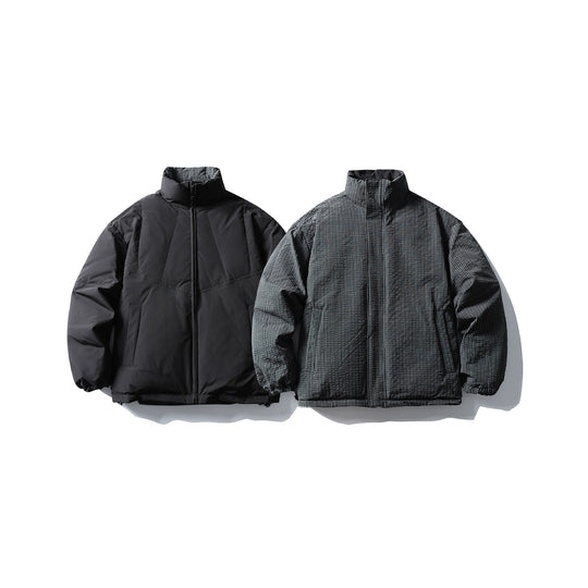 Herren Gesteppte Thermo-Isolationsjacke mit hohem Stehkragen Nord Taschen