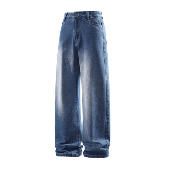 Damen Weite High‑Waist Baggy‑Jeans mit hohem Bund, Five‑Pocket & extra weitem Bein Nord Taschen