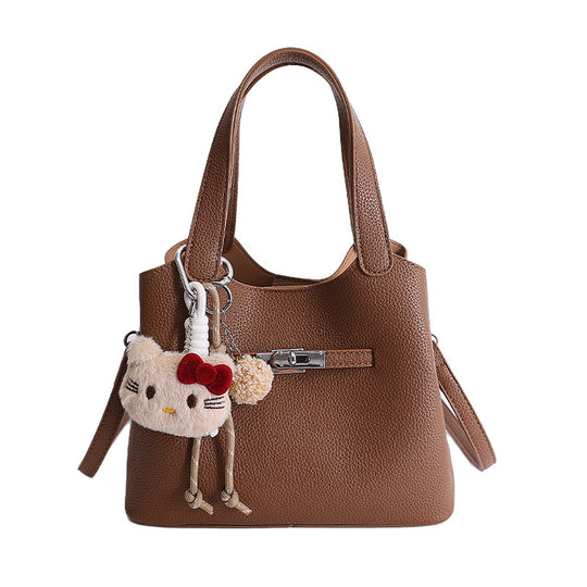 Damen multifunktionale Designer-Handtasche mit abnehmbarem Anhänger Nord Taschen