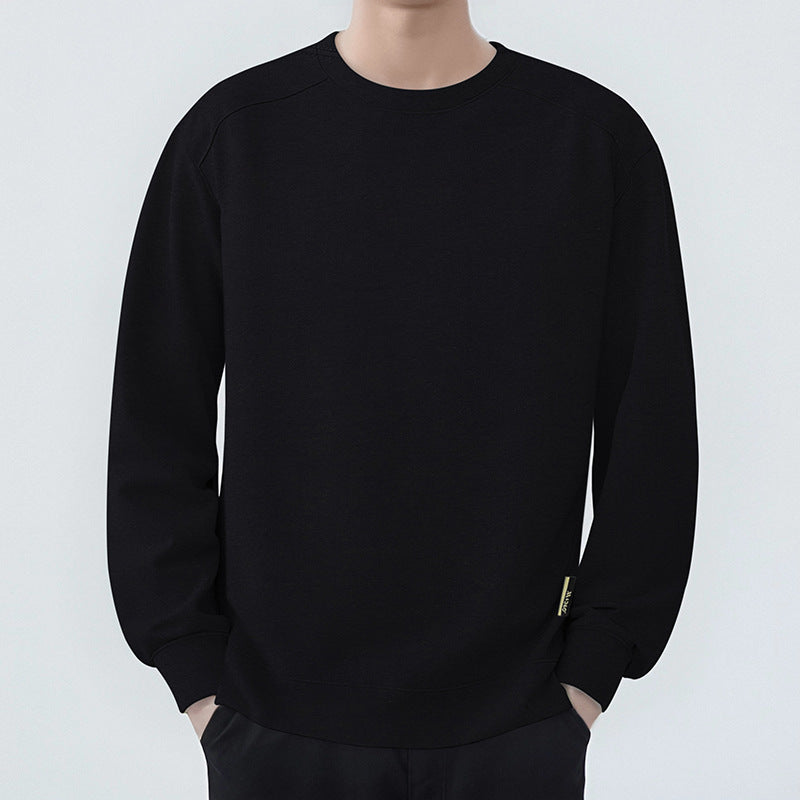 Herren Lässiges Oversize-Sweatshirt mit Raglanärmeln und angerauter Innenlage Nord Taschen