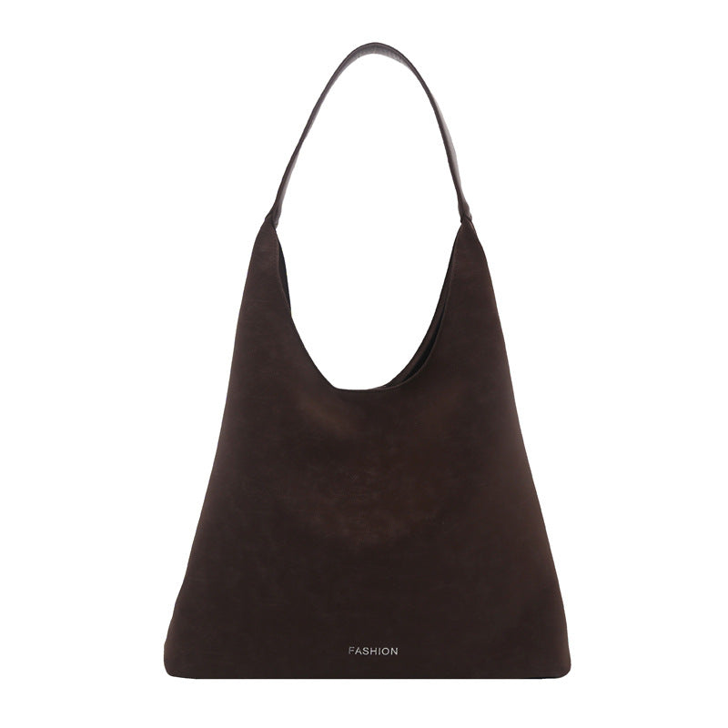 Damen elegante Wildleder Umhängetasche mit weichem Griff Nord Taschen