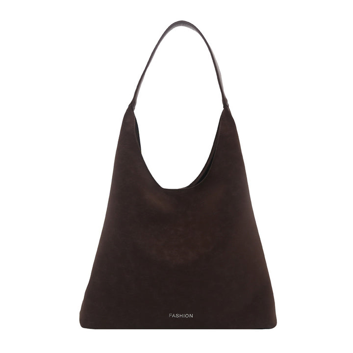 Damen elegante Wildleder Umhängetasche mit weichem Griff Nord Taschen