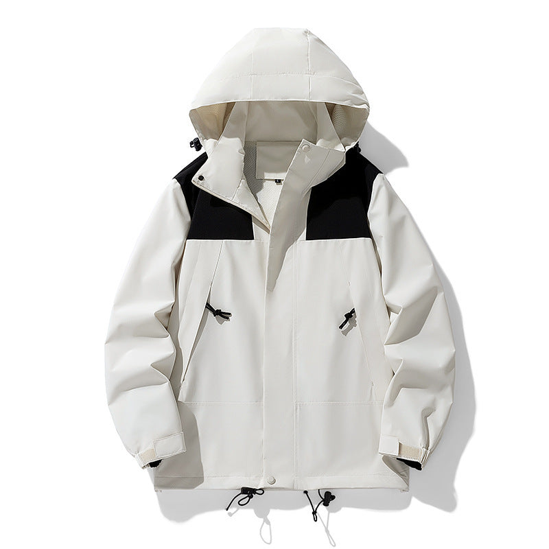 Herren Wetterfeste Outdoor-Jacke Nord Taschen