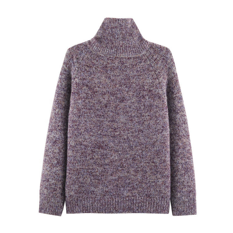 Damen Grobstrick‑Cardigan im Oversize‑Look mit hohem Rippkragen und Knopfleiste Nord Taschen