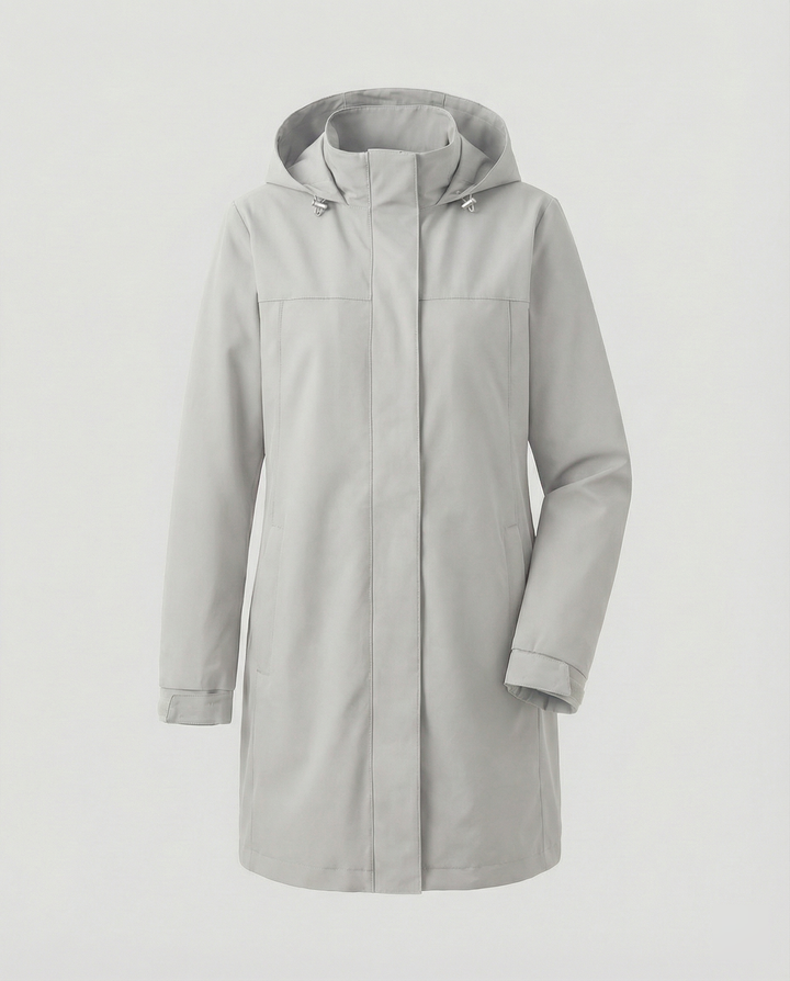 Übergangsjacke Damen sportlich Parka mit Taschen