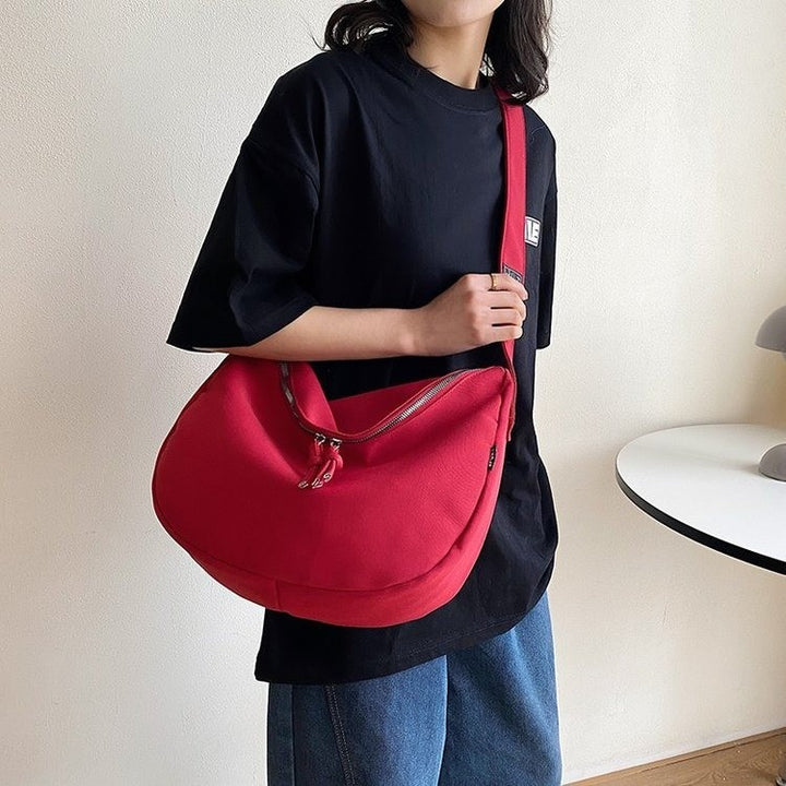 Damen modische Umhängetasche mit elegantem Reißverschluss Nord Taschen