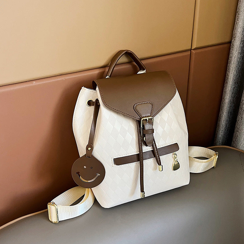 Damen eleganter Rucksack mit geflochtenem Design Nord Taschen