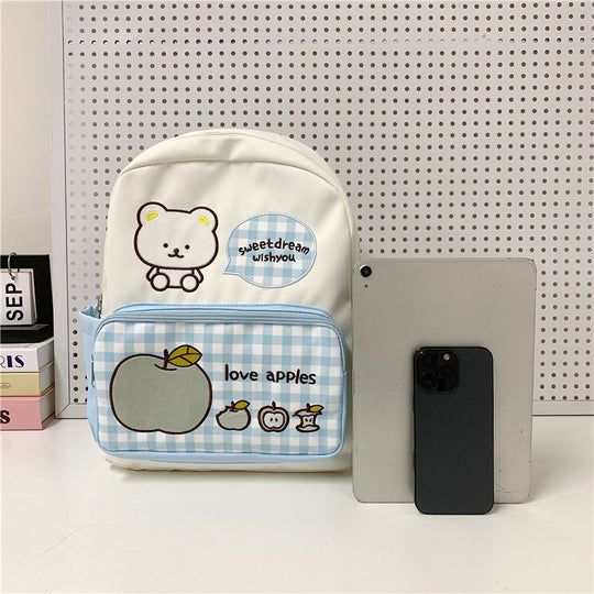 Damen Rucksack mit verspieltem Tiermotiv und praktischem Fächerdesign Nord Taschen